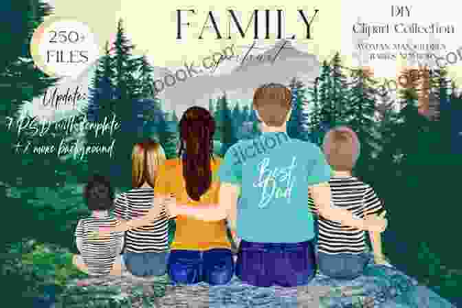 A Beautiful Personalized Pattern Of A Family Portrait. Be Creative: Gorgeous Embroidery Patterns By The House Of Handmade (Knitting Crocheting And Embroidery 5)