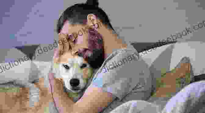 A Heartwarming Image Of A Dog And Its Owner Embracing, Symbolizing The Unconditional Love Between Humans And Animals Tails Of Unconditional Love : Your Journey To The Other Side Of Pet Loss Grief