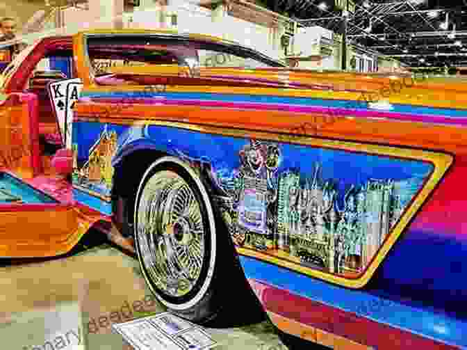 A Lowrider With A Vibrant Paint Job And Hydraulics Lowrider Space: Aesthetics And Politics Of Mexican American Custom Cars