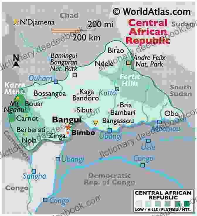 A Map Of The Central African Republic Making Sense Of The Central African Republic