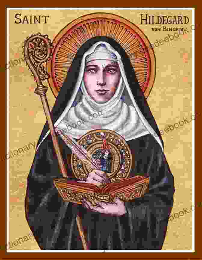 A Portrait Of Hildegard Of Bingen Playing A Lute Rosalind Franklin: A Life From Beginning To End (Biographies Of Women In History)