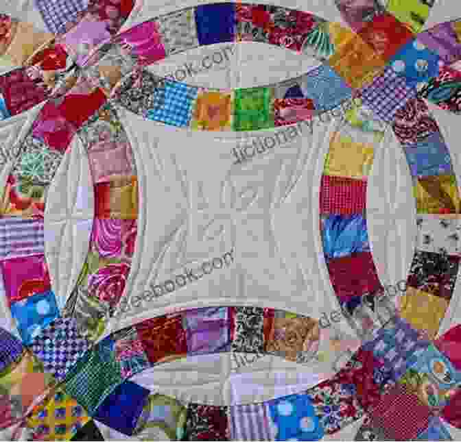A Quilt Made Up Of Double Wedding Ring Blocks Modern Quilt Magic: 5 Parlor Tricks To Expand Your Piecing Skills 17 Captivating Projects