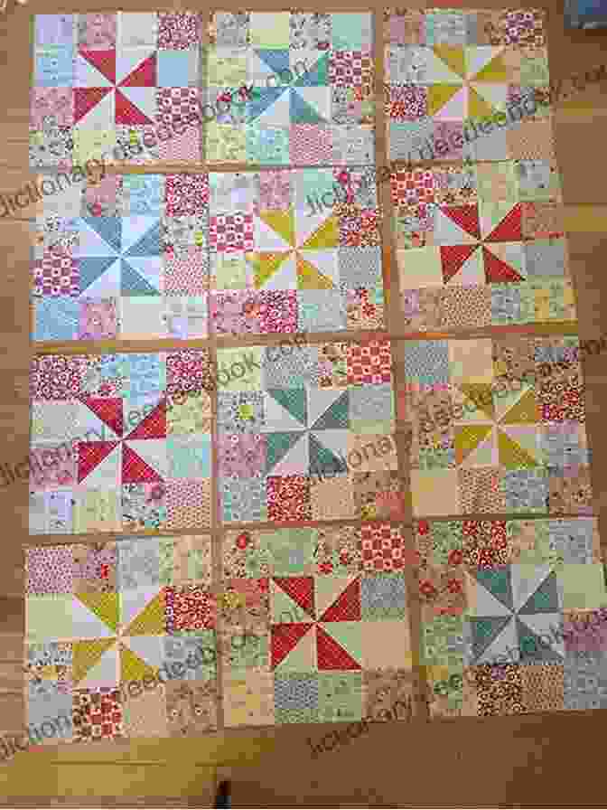 A Quilt Made Up Of Pinwheel Blocks Modern Quilt Magic: 5 Parlor Tricks To Expand Your Piecing Skills 17 Captivating Projects