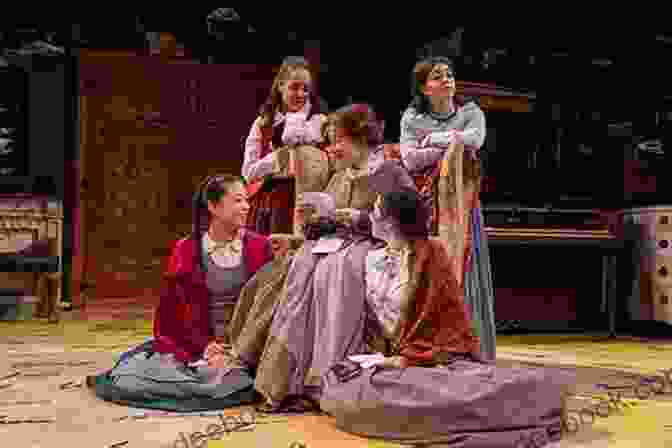 A Scene From A Modern Adaptation Of Little Women, Featuring Four Young Women Sitting Together In A Park The Spring Girls: A Modern Day Retelling Of Little Women