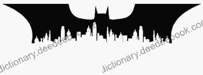 A Silhouette Of Batman Against A Nighttime Skyline, Symbolizing His Iconic Status I Am Batman (Stories Change The World)