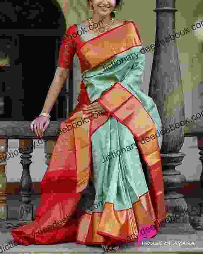A Woman In A Vibrant Red Sari INDIAN DYES AND PAINTS Barbara J Eikmeier
