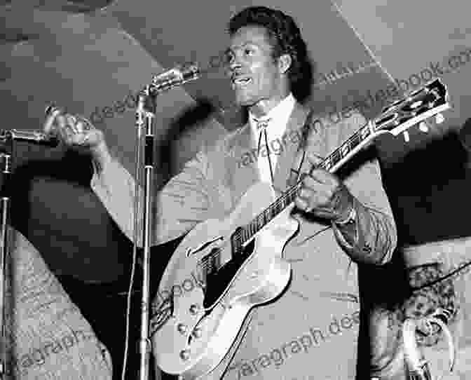 Chuck Berry Performing On Stage A Perfect Blindness: A Gritty Rock N Roll Tale