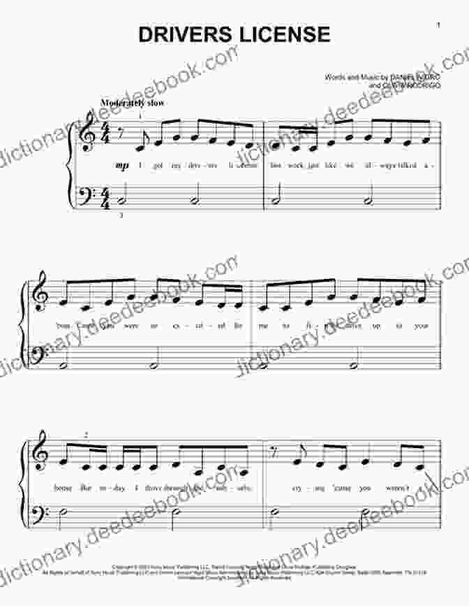 Drivers License By Olivia Rodrigo Drum Sheet Music The Hottest Billboard Pop Song Drum Sheet Music From 2024 To 2024 Vol 1