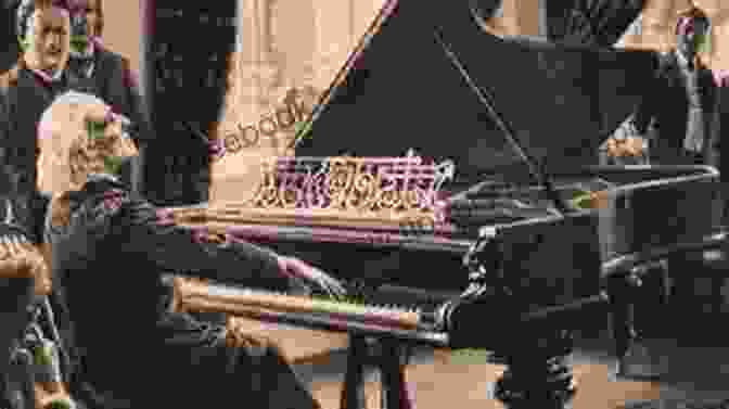 Franz Liszt Performing On The Piano In A Concert Hall American Soldier Franz Liszt