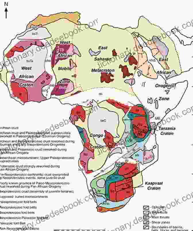 Geological Map Of The Middle East And North Africa Showing Uranium Deposits Uranium Geology Of The Middle East And North Africa: Resources Exploration And Development Program