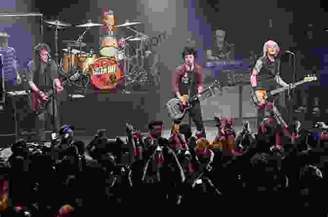 Green Day Performing Live On Stage A Perfect Blindness: A Gritty Rock N Roll Tale