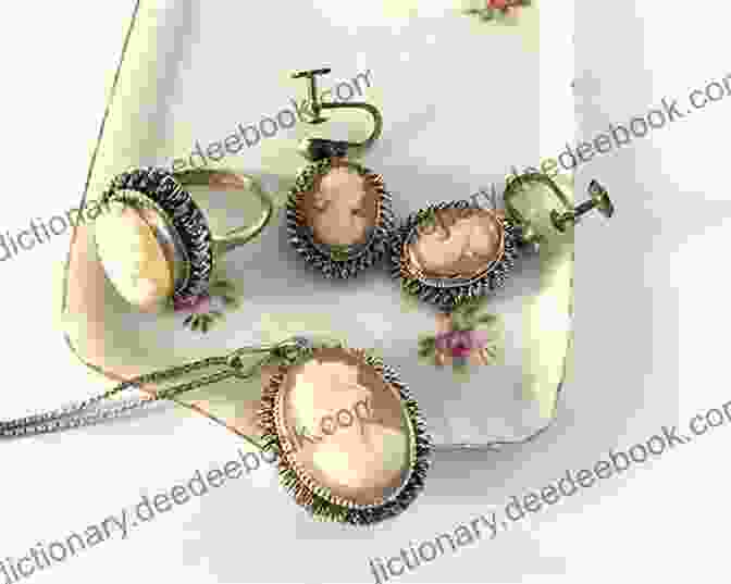 Image Of A Pair Of Cameo Earrings Featuring A Colorful Cameo With A Seashell Design DIY Jewelry Making Tutorial Cameo Earrings Practical Step By Step Guide On How To Make Handmade Embroidered Jewellery