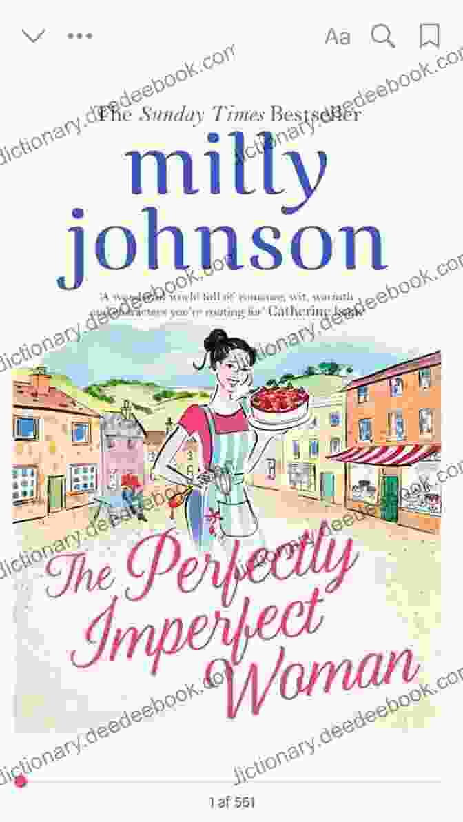 Milly Johnson, A Woman With A Warm Smile And Kind Eyes, Exuding Confidence And Inner Strength. The Perfectly Imperfect Woman Milly Johnson