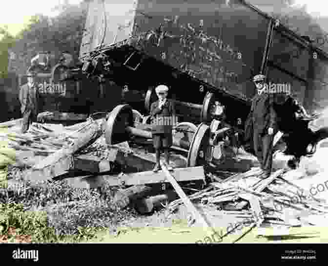 Paul Dombey And Florence Standing Amidst The Wreckage Of A Train Crash Dickens On Railways: A Great Novelist S Travels By Train