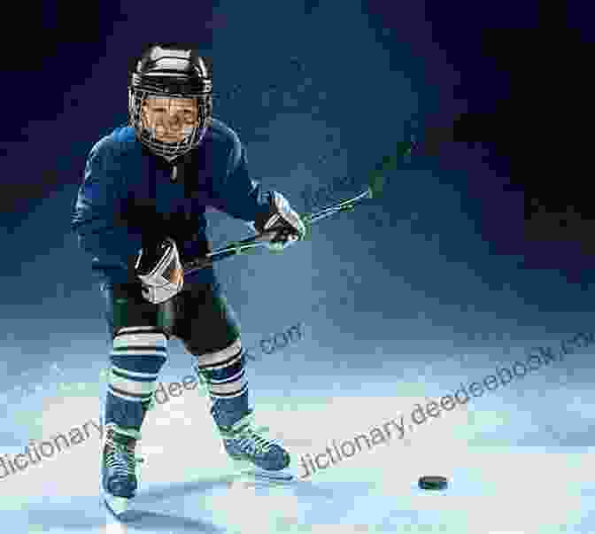 Teagan Hunter As A Young Child Playing Hockey Sin Bin (Carolina Comets) Teagan Hunter