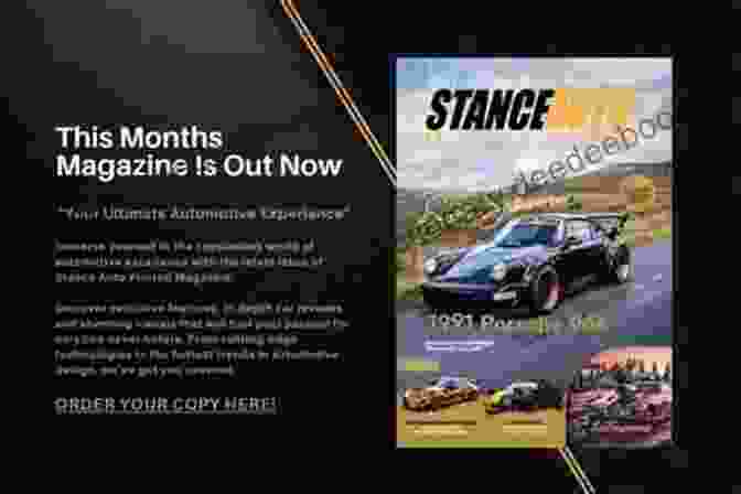 The Cover Of Stance Auto Magazine January 2024 Stance Auto Magazine January 2024 Paul Doherty