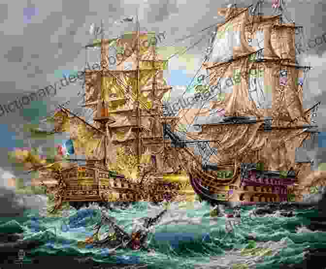 Two Majestic Sailing Ships Engage In A Fierce Sea Battle, Their Cannons Roaring And Their Crews Fighting Valiantly. The Flag Captain: The Richard Bolitho Novels (The Bolitho Novels 11)